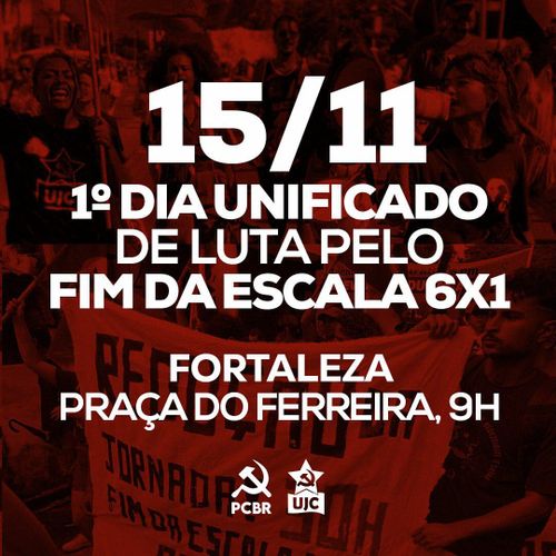 FORTALEZA - Praça do Ferreira às 9h do dia 15 de Novembro